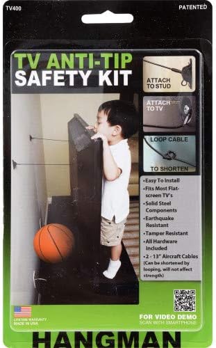 Hillman Furniture Anti-Tip Kit 400Lb by Hillman