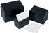 Oxford Plastic Index Card Box, Black, 4 x 6 Inches, 400 Card Capacity (01461)