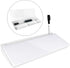 Small Glass Desktop Whiteboard Dry Erase Board, Desk Board Buddy with 2 Markers, 1 Eraser for Office, Home, School