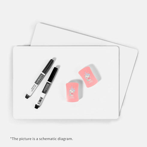 LOUKIN 2 Pcs Mini Magnetic Dry Erase Erasers, Small Whiteboard Erasers for Classroom, Home, Office (Pink)