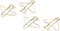Zerodis Airplane Shaped Paper Clips, 100Pcs Mini Cute Paperclips for Document Sorting and Organizing at Office, School,
