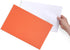 Blue Summit Hanging File Folders, Legal Size, Orange, 25 Pack for Organization