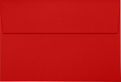 LUXPaper A10 Invitation Envelopes | Peel & Press | 6" x 9 1/2" | Ruby Red | 80lb. Text | 50 Qty