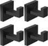 IBosins 4 Pack Towel Hooks Heavy Duty Stainless Steel Hand Towel Holder for Bathroom, Kitchen, Closet