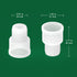 Silicone Lab Stopper, 24# Leak-Proof Lab Stopper for Labware with 24/40 Outer Joint, Versatile Laboratory Supplies, 10pcs in Total