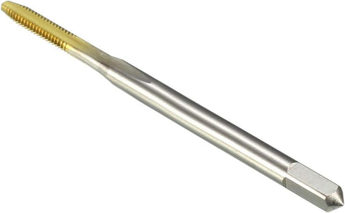 uxcell Metric Machine Tap M2 x 0.4mm H2 Titanium Coated High Speed Steel Screw Thread Tapping Tool