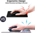 Mouse Pad with Wrist Support, Non Slip Mousepad Wrist Rest for Office, Computer, Laptop & Mac- Durable & Comfortable & Lightweight Ergonomic Support Mouse Mat Purple Art Marble by HOPONY