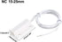 uxcell Surface Mount Wired NC Door Sensor Alarm Magnetic Reed Switch White MC-38