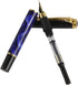 Gullor 500 Fountain Pen in Blue and Black with 5 Color Ink Cartridges