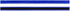 Alumicolor 24IN Aluminum Non-Slip Desk Ruler - Blue Color