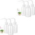 6pcs Laboratory Squeeze Bottles, 150ml/5oz Plastic Safe Cleaning Bottles for Tattoo Supplies, Plant Irrigation,