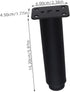 4 Pack Veemoon Height-Adjustable Metal Legs for Furniture Bed Sofa Tv Stand Easy Installation