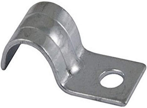 Hubbell-Raco 2081 Strap, 1 Hole, 3/8" Trade Size Steel for Mounting AC/MC Cables (Pack of 100)