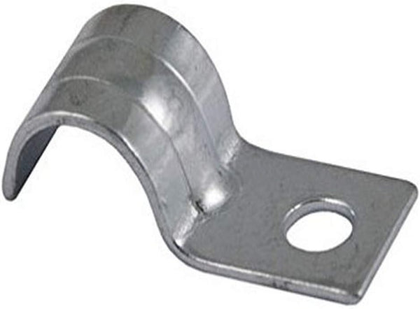 Hubbell-Raco 2081 Strap, 1 Hole, 3/8" Trade Size Steel for Mounting AC/MC Cables (Pack of 100)