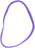 JAM PAPER Colorful Rubber Bands, Size 33, Purple, 100/Pack