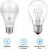 A19 3-Color LED Light Bulbs, Color Changing Light Bulb, 9W (60 Watt Equivalent), 800 Lumens, E26 Base, 4 Pack