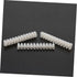 12-Position 10a Luxshiny Terminal Barrier Strip Wire Terminals Connectors High-Toughness Plastic Brass Firmware