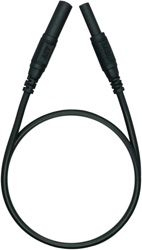Test Lead Extension Cable, Banana Plug 4 mm Straight-Straight, 36 Inch Male-Female, Black, Red, Green