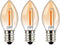 Tsunetani-C7 Edison LED Filament Mini Night Light Bulbs - 0.5W Equivalent to 5 Watt Incandescent, 3Pack