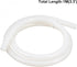 uxcell Silicone Tube - 6mm ID x 12mm OD, 3.3ft Flexible Rubber Tubing for Water Air Hose Pipe