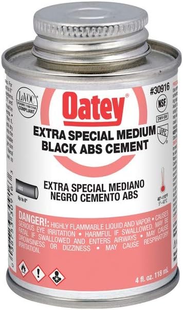 Oatey Oatey-30916, 4 oz, Black