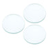 PATIKIL 2" (50mm) Focal Length Double Convex Lens, 3 Pcs 30mm Diameter for Physics Experiment, Clear