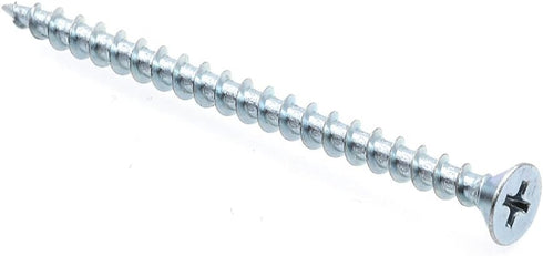 Prime-Line 9016850 Sheet Metal Screw, Self-Tapping, Flat Head Phillips, #8 X 2-1/2 in, Pack of 50