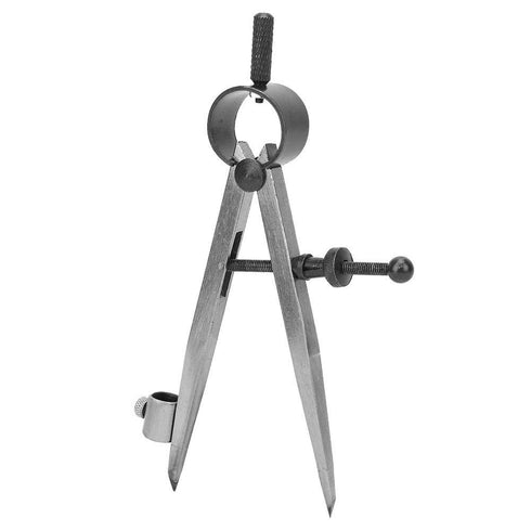 Wing Divider, Adjustable & Lockable Precision Spring Divider Caliper Compass for Metal Workpiece Processing