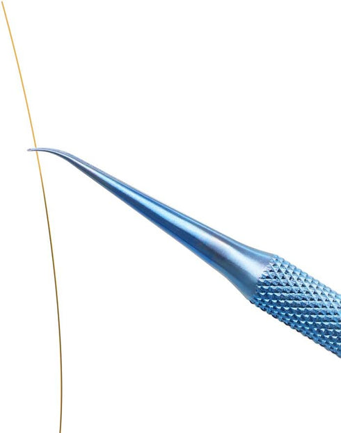 1PC TB-11 Curved Headed Precision Titanium Alloy Tweezers for Mobile Phone iPhone Motherboard Fingerprint Jump Line