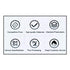 M10x1.5mm DIN6923 Serrated Flange Nuts 12 Pack 304 Stainless Steel Hex Lock Nuts for Industrial Construction
