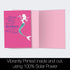 Tree-Free Greetings EcoNotes 12 Count Be A Mermaid All Occasion Notecard Set with Envelopes, 4 x 6 Inches