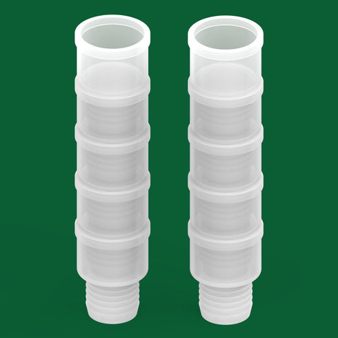 Silicone Lab Stopper, 24# Leak-Proof for Labware with 24/40 Outer Joint, Versatile Laboratory Supplies, 10pcs