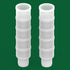 Silicone Lab Stopper, 24# Leak-Proof for Labware with 24/40 Outer Joint, Versatile Laboratory Supplies, 10pcs