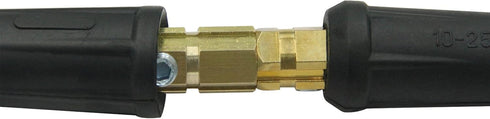 Welding Cable Joint Quick Connector Pair, DINSE-Style 100Amp-200Amp (#6-#4) 10-25 SQ-MM 2-Set
