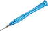 Precision Phillips Screwdriver 2.0x25mm, Magnetic Mini Pen Style with Non-slip Handle, Blue