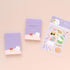 SET 4 Packs, 4 100 400 Monolike Memopad Gureum's Daily Life design - Different Designs, Sheets Per Pad, Total Sheets