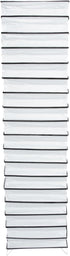 Veemoon Minimalist Vertical Paper Lamp Shade Floor Cover Frame with Black Strips