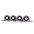 Eowpower 4 Pieces Ball Mounted Pillow Block Insert Bearings, 8 mm Bore Diameter