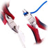 SPEEDWOX 4 Inches Diagonal Cutting Pliers, Precision Plastic Nippers with Spring Mini Side Cutting