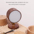 Generic Dimming Wooden Magnetic Wall Sconce,Wireless Led Wall Mounted Reading Lights USB Rechargeable Light Stepless