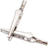100 pcs Metal Alligator Clips 52 mm for Household Soldering and Electrical Testing Tools