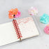 GOUBIANCEN 50 Rings,0.78 Inch 10 Pcs Loose Leaf Binder Plastic Rings, Colorful Loose Leaf Binder Rings for Flash Cards