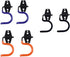 2PCS Heavy Duty Steel Garage Hooks, Utility Hook and Broom Holder Wall Mount for Organizing Cleaning Tools