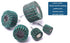 ATOPLEE 6pcs Mounted Flap Wheels - 80# for Remove Rust and Welding Burrs, 120#