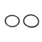 MECCANIXITY Nitrile Rubber O-Rings, 12mm 13mm OD, 10mm 11mm ID, 1mm Thick Seal Gasket, Black 40in1 Set