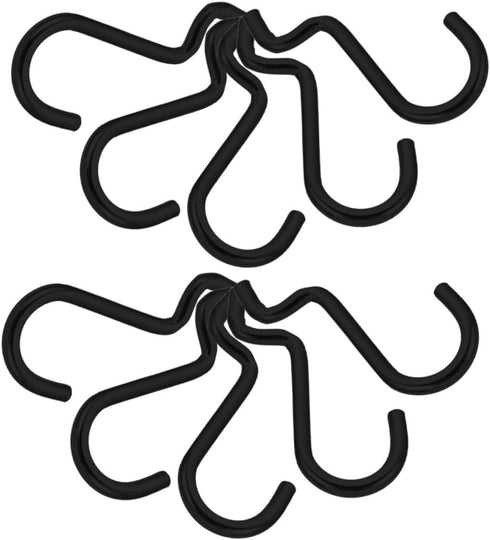 ABOOFAN 10 Pcs Iron Pegboard Hooks Double Wire Design High Hardness Wear