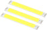 PATIKIL 1W DC 3-3.7V LED Chip Bulb, Aluminum COB Lamps, 6500K White Light, 100LM, 3 Pack
