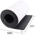 12'' 59'' 1/2'' DGSL Neoprene Adhesive Foam Sheets, W x L x Thick Sponge Self Adhesive Rubber Padding Sheet Closed Cell