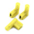 DZS Elec 30pcs A.W.G. 12-10 24A Fully Insulated Female Spade Wire Connector Quick Disconnects