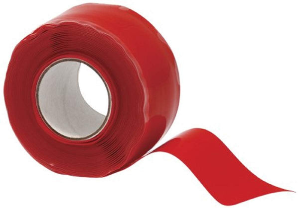 Prestige Import Group eXtreme Ultra Bond Self-Fusing Silicone Rubber Tape, 1 Inch x 10 Feet, Color: Red